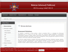 Tablet Screenshot of bip.105szpital.pl