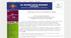 Desktop Screenshot of 105szpital.pl